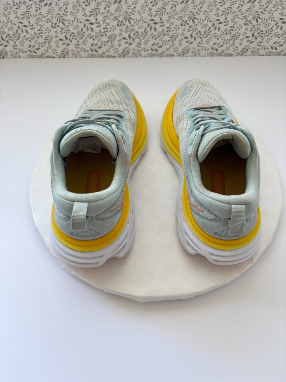 HOKA Bondi 8 Women’s 7.5B Summer Song Country Air Running Shoes 1127952 - Picture 5 of 12